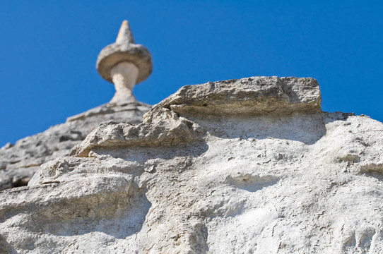 Alberobello s Trulli。普利亞。意大利.