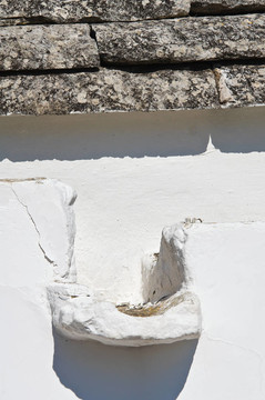 Alberobello s Trulli。普利亞。意大利.