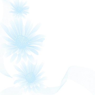 藍(lán)色的花
