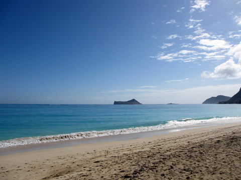 威瑪納諾海濱瓦胡島；夏威夷