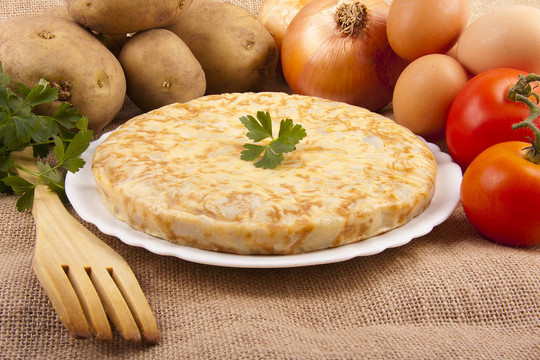 西班牙土豆煎蛋