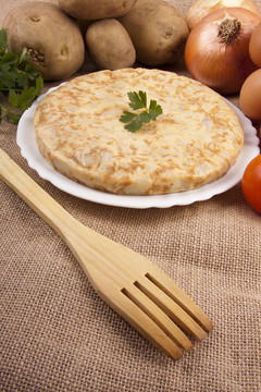 西班牙土豆煎蛋