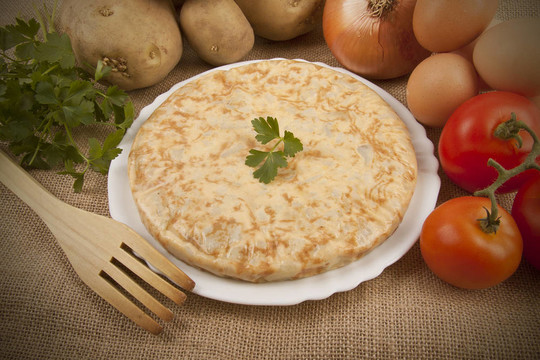 西班牙土豆煎蛋