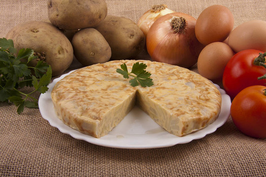 西班牙土豆煎蛋