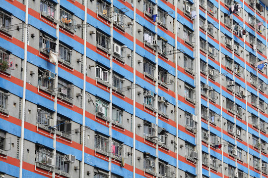 在香港市的公寓