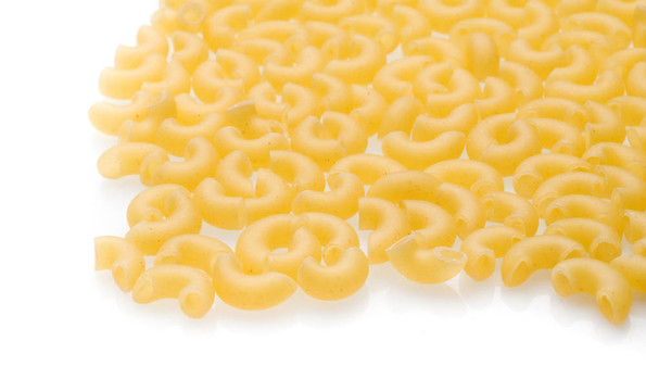 孤立的面食