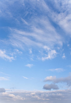 藍(lán)色的天空