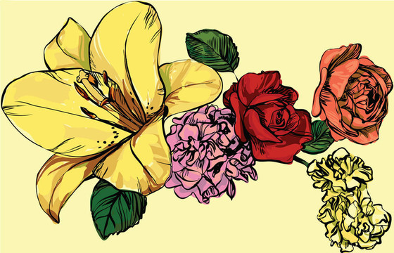 花