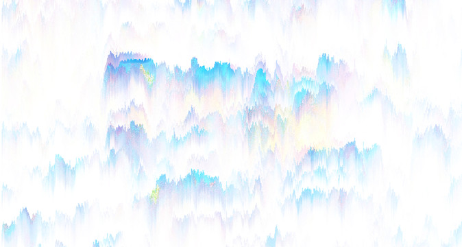淡彩水墨 水墨山水 合層
