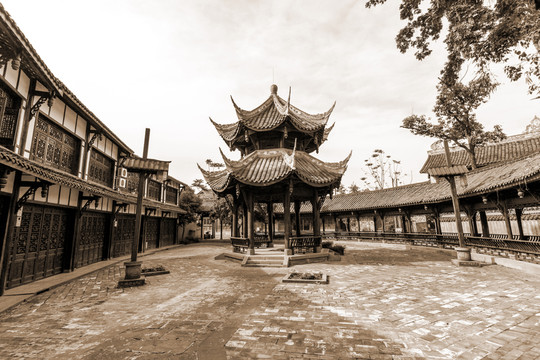 成都古鎮(zhèn)老照片