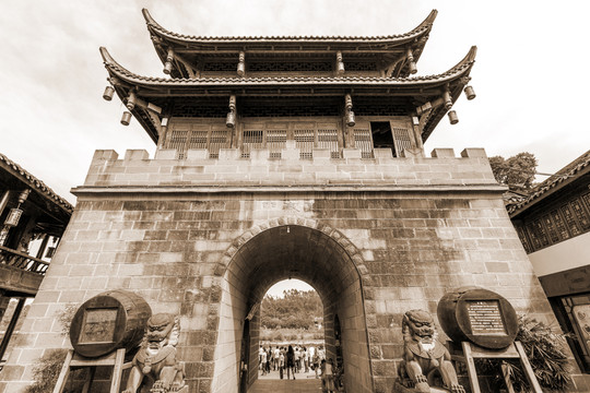 成都古鎮(zhèn)老照片