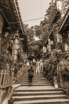 重慶磁器口古鎮(zhèn)