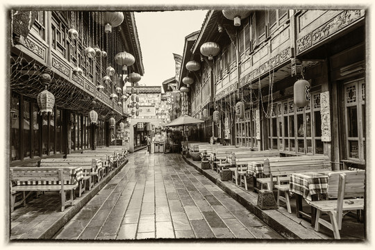 四川古鎮(zhèn)老街