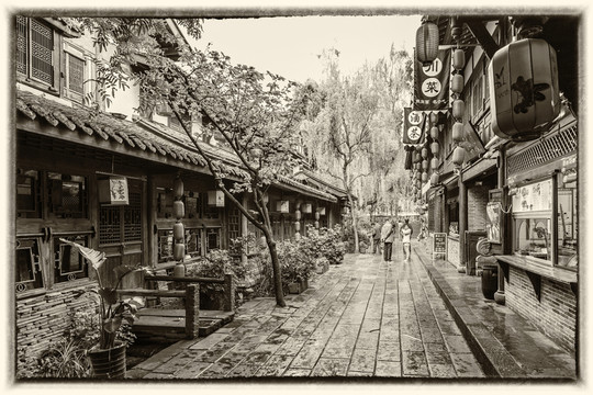 四川古鎮(zhèn)老街