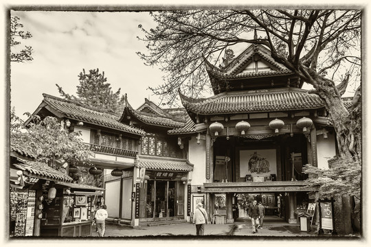 成都古鎮(zhèn)老街