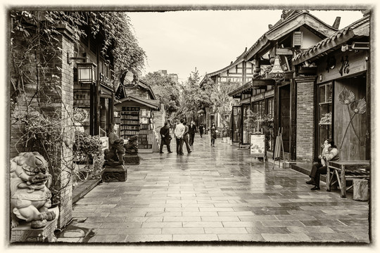 成都古鎮(zhèn)老街