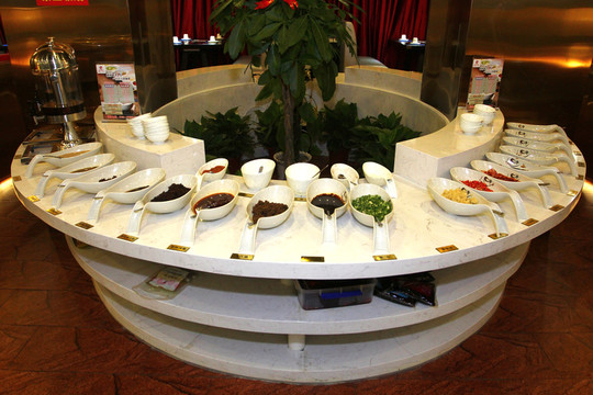 火鍋調(diào)料區(qū)