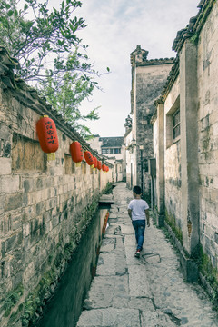 宏村老街