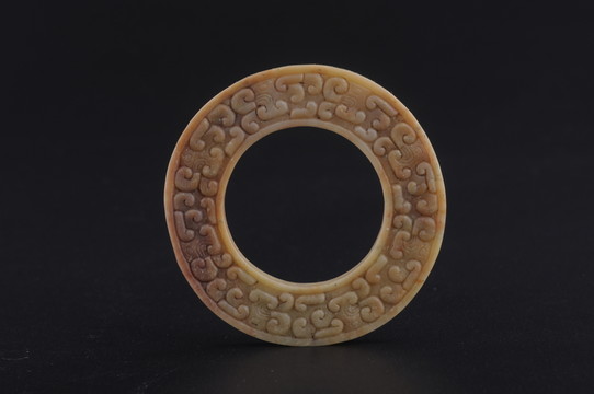 春秋玉環(huán) 春秋云紋玉環(huán)