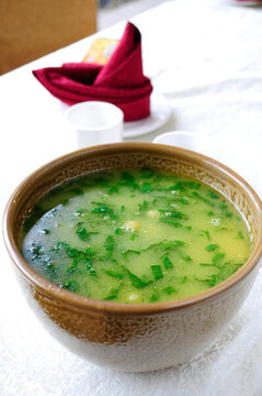 豆湯青菜缽