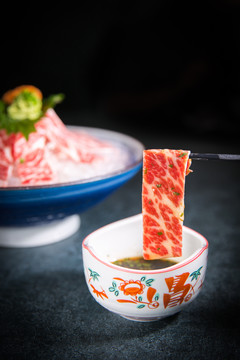 雪花牛肉