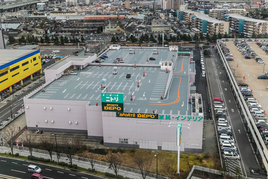 日本大阪城市風光