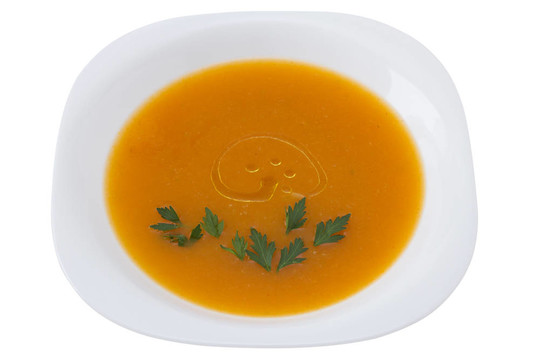 香菜南瓜湯