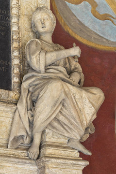博洛尼亞室內(nèi)Archiginnasio。Emilia Romagna。意大利.