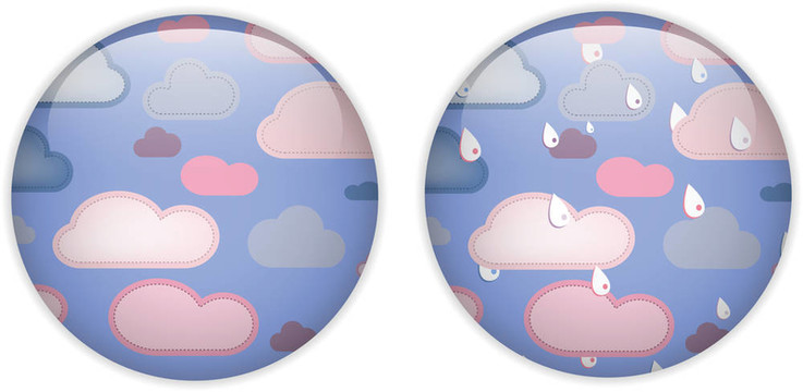 云計(jì)算可愛(ài)Icon Button