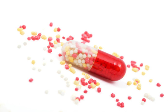 紅、白膠囊分離