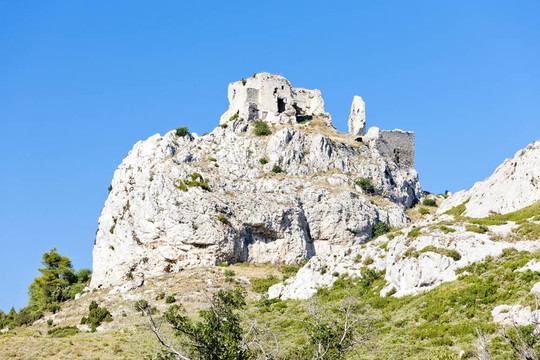 Castellas de Roquemartine；普羅旺斯；法國(guó)