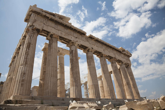 帕特農(nóng)神廟；Athens；希臘