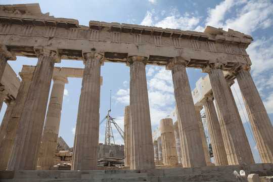 帕特農(nóng)神廟；Athens；希臘