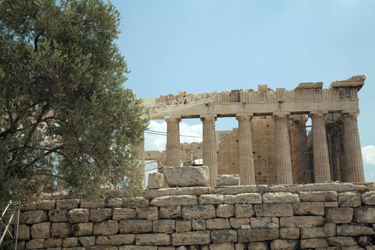 帕特農(nóng)神廟；Athens；希臘