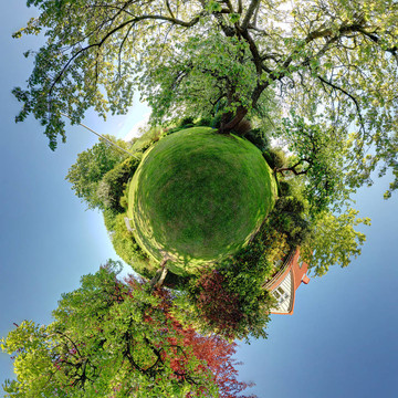 花園公園全景家居