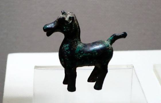 青銅小馬 漢代