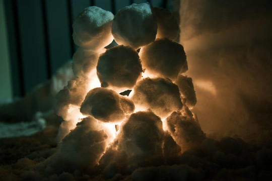 雪球燈籠