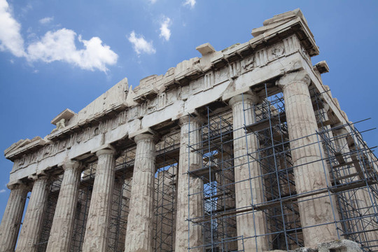帕特農(nóng)神廟；Athens；希臘