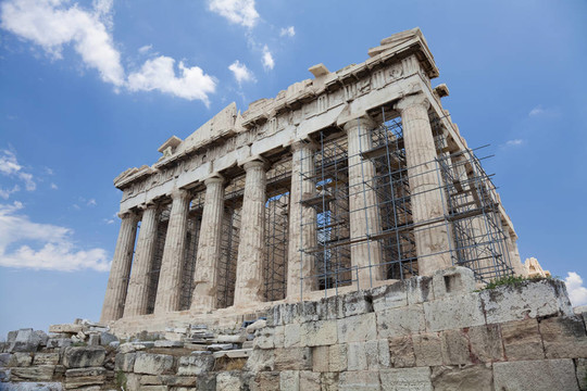 帕特農(nóng)神廟；Athens；希臘