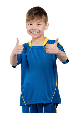 烏克蘭國(guó)家足球制服男孩