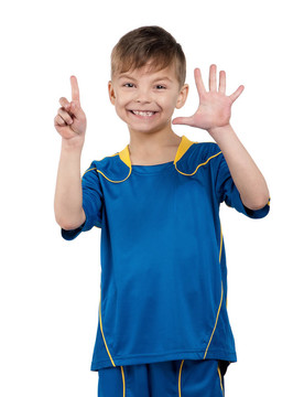 烏克蘭國家足球制服男孩