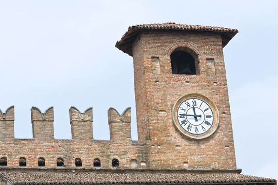 Podest？的宮殿。公司arquato。Emilia Romagna。意大利.