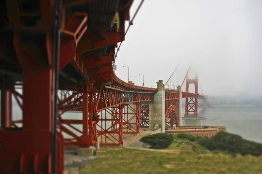 微型金門大橋