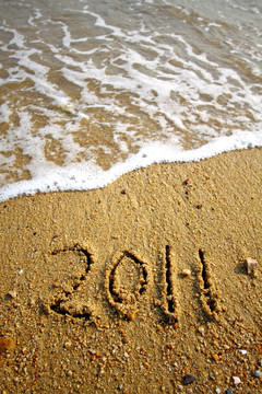 2011寫在沙子上