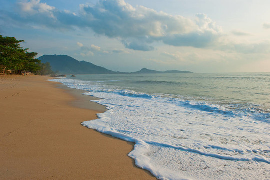 拉邁海灘；蘇梅島；泰國
