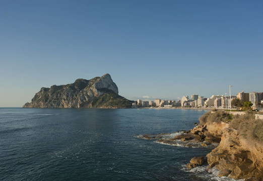 Calpe和Penon de Ifach