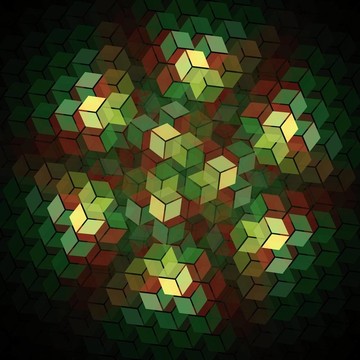 五顏六色的方塊