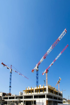 起重機及施工現(xiàn)場