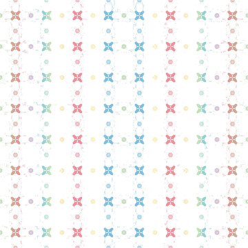 無縫的花卉圖案