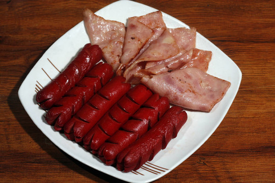 火腿和香腸